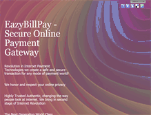 Tablet Screenshot of eazybillpay.com